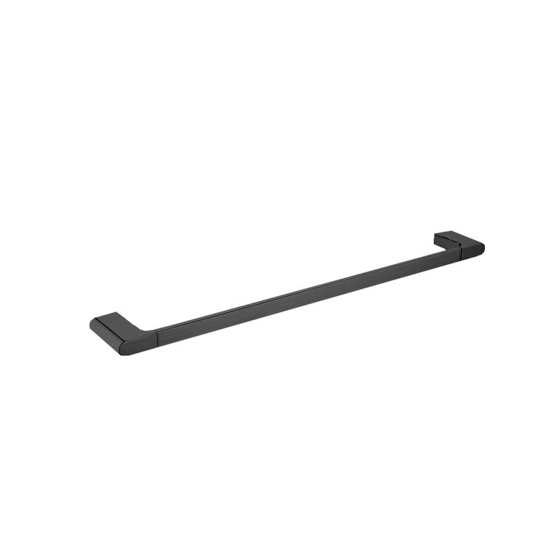 Aalto Matte Black Single Towel Bar (60cm)