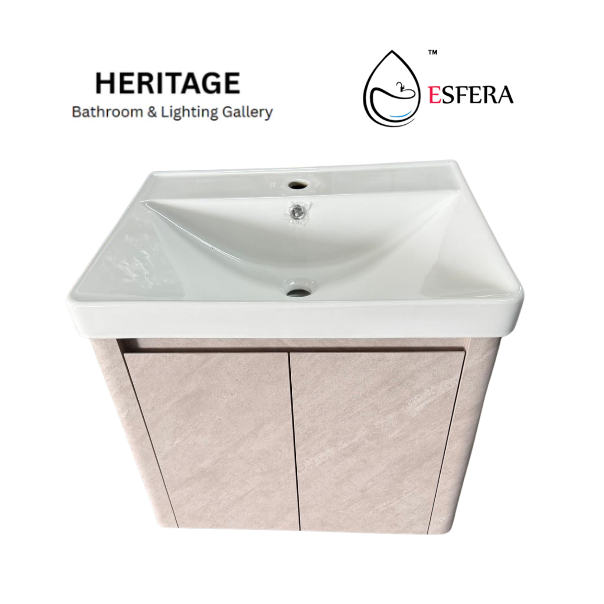 Esfera 60cm Basin Cabinet (Sand Beige)