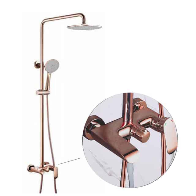 ZAFFIRO PRS. 1108.77RG RAINSHOWER SET