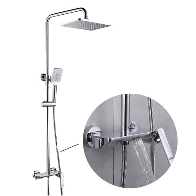 ZAFFIRO PRS. 1607.62 RAINSHOWER SET